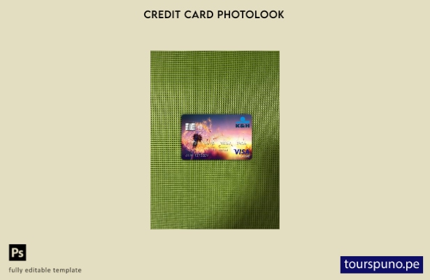 listo para imprimir plantilla frontal de aspecto fotográfico de tarjeta clásic 7